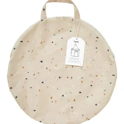Outlet Tente en tissu recyclé Terrazzo crème Tente De Jeu