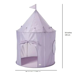 Tente en tissu recyclé Uni mauve Tente De Jeu