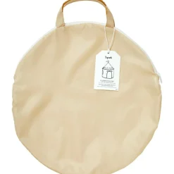 3 sprouts Tente en tissu recyclé Uni crème