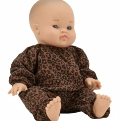 New Tenue pour poupée Gaze Léopard Marron (sans col) Accessoires Poupée