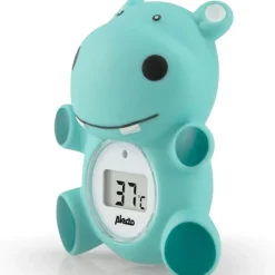 Alecto Thermomètre de bain et d'intérieur hippopotame