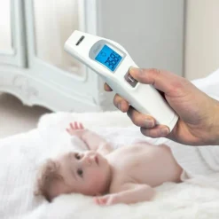 Alecto Thermomètre frontal infrarouge blanc