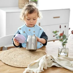 Lässig Thermos alimentaire Happy Rascals Coeur lavande