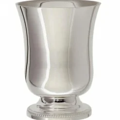 Daniel Crégut Timbale à pied Perles personnalisable (métal argenté) dans son coffret