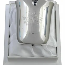 Daniel Crégut Timbale Arbre de vie personnalisable (métal argenté) dans son coffret