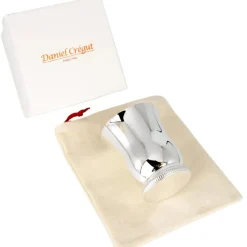 Daniel Crégut Timbale Elodie Godron personnalisable (métal argenté) dans son coffret