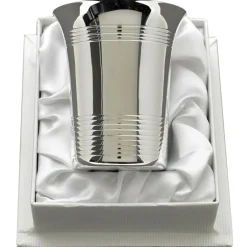 Daniel Crégut Timbale Filets personnalisable (métal argenté) dans son coffret