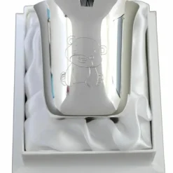 Daniel Crégut Timbale Ourson (métal argenté) dans son coffret