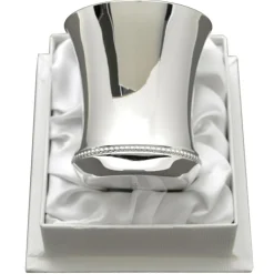 Daniel Crégut Timbale Pastourelle en métal argenté (personnalisable)