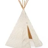 Nobodinoz Tipi Arizona Taupe Stripes Natural (158 x 128 cm)
