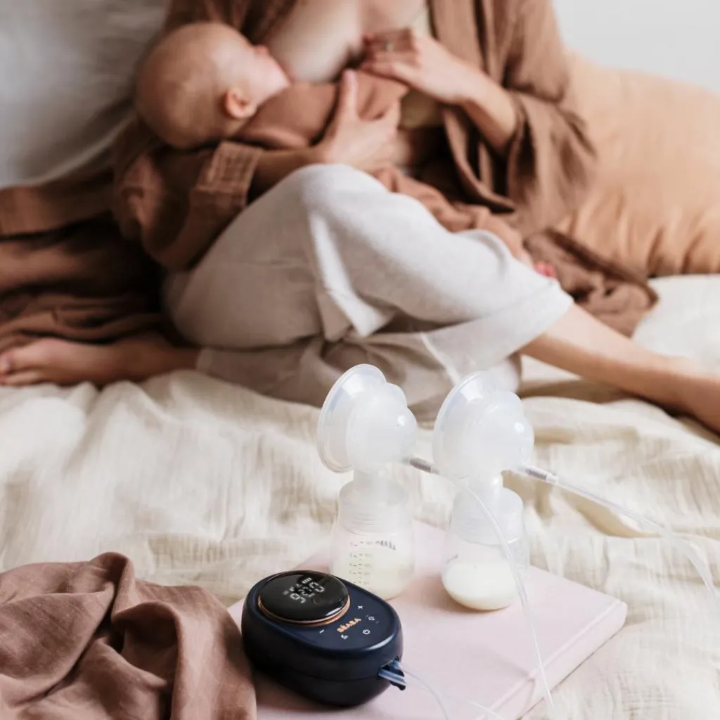 Béaba Tire-lait électrique double Night blue