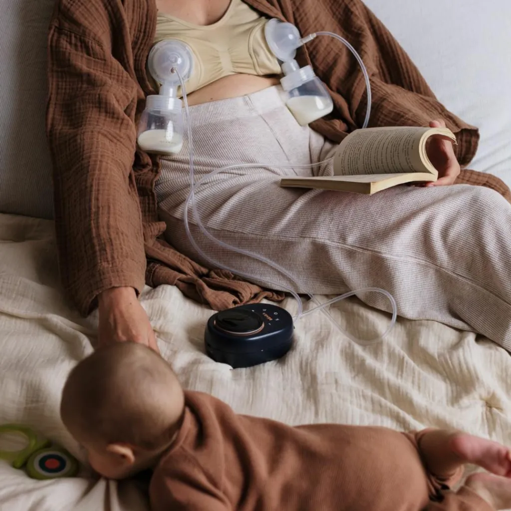 Béaba Tire-lait électrique double Night blue