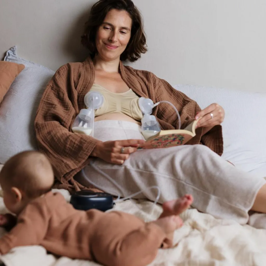 Béaba Tire-lait électrique double Night blue