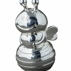 Daniel Crégut Tirelire Abeille personnalisable (métal argenté)