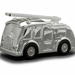 Discount Tirelire Camion de pompiers personnalisable (métal argenté) Tirelire