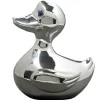 Sale Tirelire Canard avec écharpe personnalisable (métal argenté) Tirelire