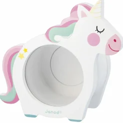Janod Tirelire en bois Licorne