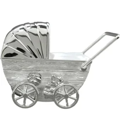 Daniel Crégut Tirelire Landau personnalisable (Métal Argenté)