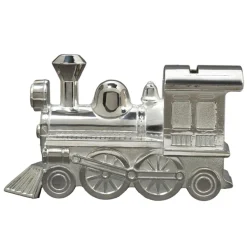 Outlet Tirelire Locomotive personnalisable (métal argenté) Tirelire