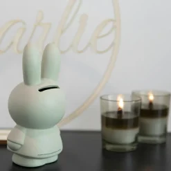 Atelier Pierre Junior Tirelire Miffy warm eucalyptus (19 cm)
