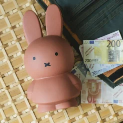 Atelier Pierre Junior Tirelire Miffy warm Terra (19 cm)