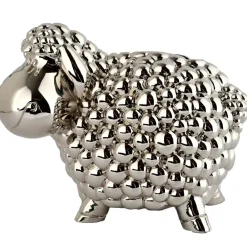Daniel Crégut Tirelire mouton (métal argenté)