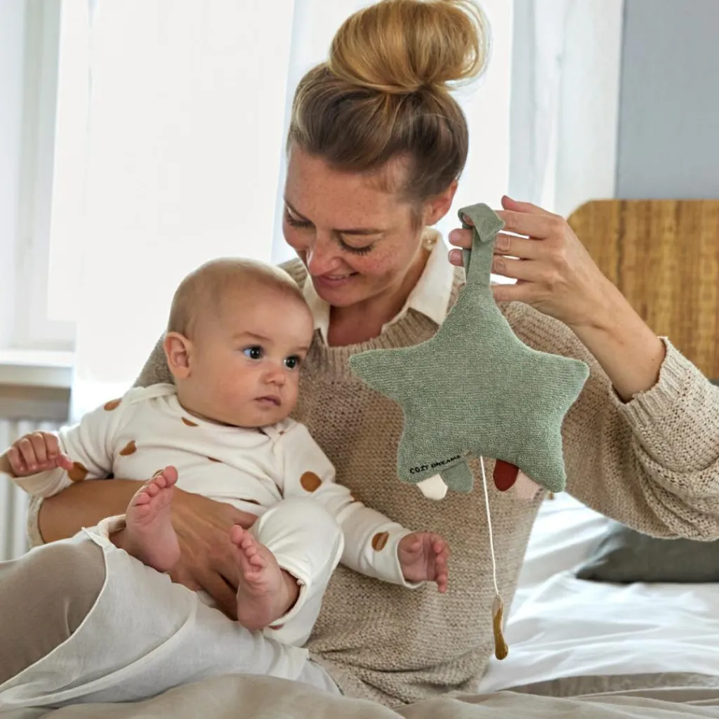 Lässig Étoile musicale Little Universe tricotée verte