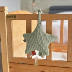 Lässig Étoile musicale Little Universe tricotée verte