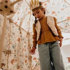 Sarbakane Toiles pour cabane Pack Ecureuil Renards et tipis