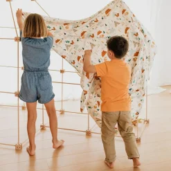 Sarbakane Toiles pour cabane Pack Ecureuil Renards et tipis