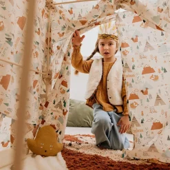 Outlet Toiles pour cabane Pack Libellule Renards et tipis Cabane Intérieur