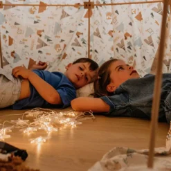 Outlet Toiles pour cabane Pack Libellule Renards et tipis Cabane Intérieur