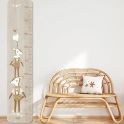 Clearance Toise en bois Faon Camel personnalisable Toise