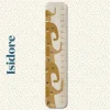 Charlie et Suzie Toise en bois Isidore éléphant caramel personnalisable