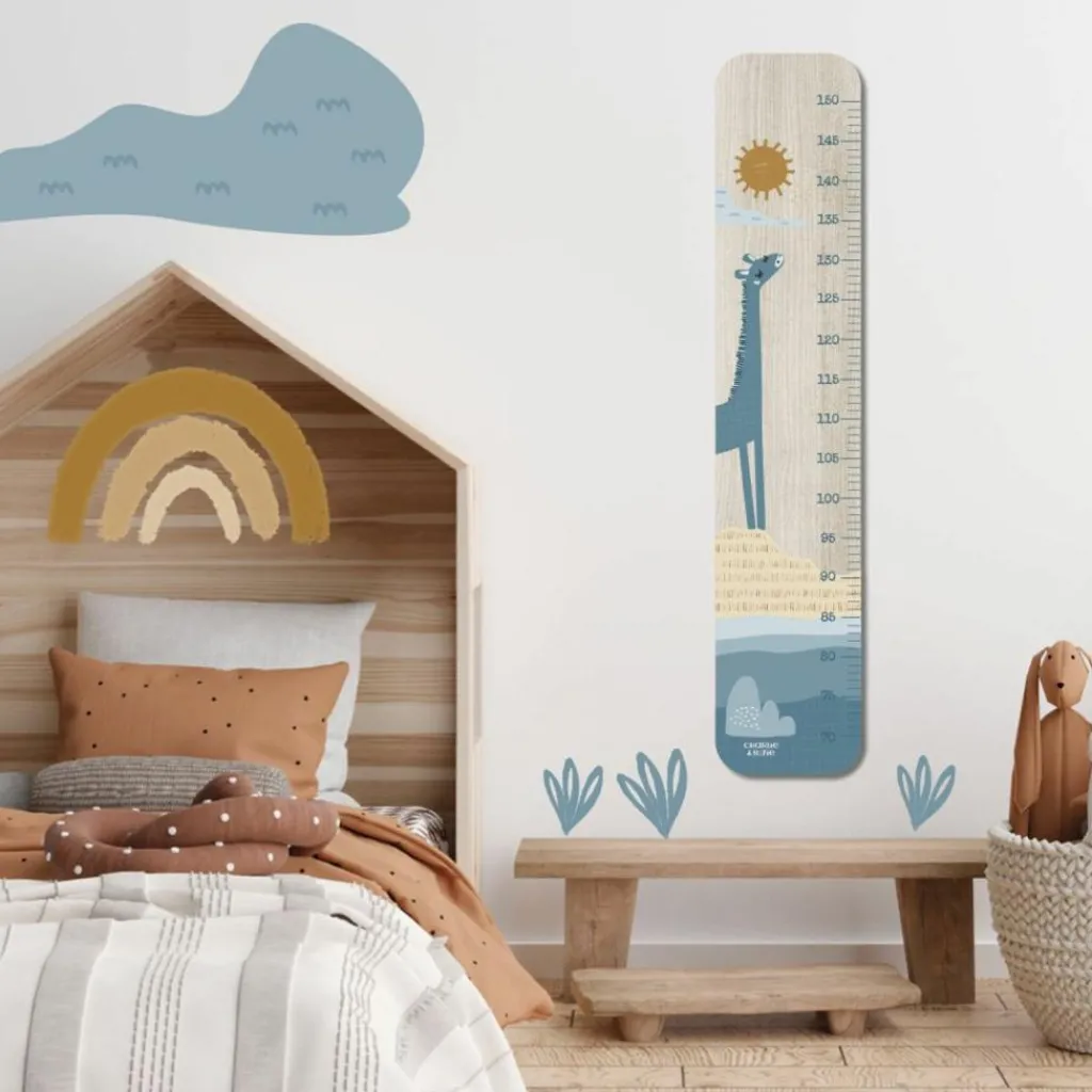 Charlie et Suzie Toise en bois Isidore Paysage Horizon personnalisable