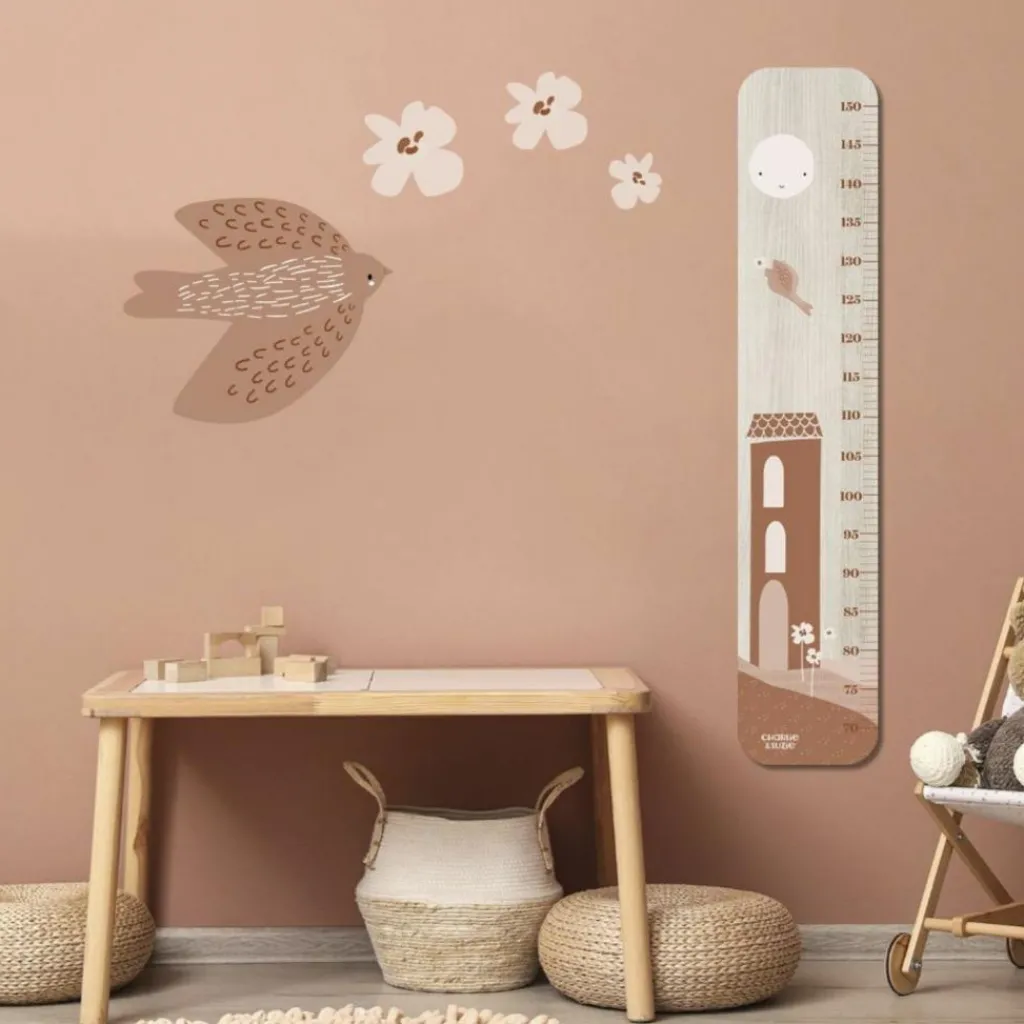 Charlie et Suzie Toise en bois La Maison Paloma