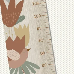 Charlie et Suzie Toise en bois XXL Oiseaux Lili Rose personnalisable