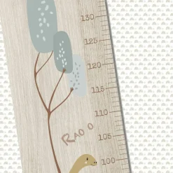Charlie et Suzie Toise en bois XXL Scennette Dino personnalisable
