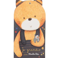 Moulin Roty Toise souple et carnet Les Moustaches