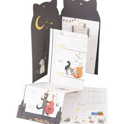 Moulin Roty Toise souple et carnet Les Moustaches