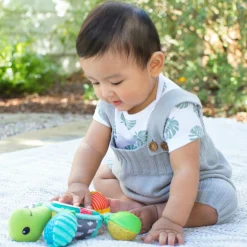 Infantino Tortue d'activités miroir