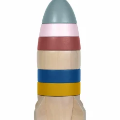 Kindsgut Tour à empiler en bois Fusée