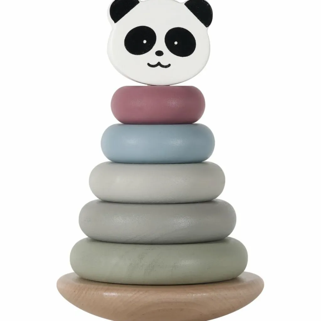 Kindsgut Tour à empiler en bois Panda