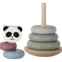Kindsgut Tour à empiler en bois Panda
