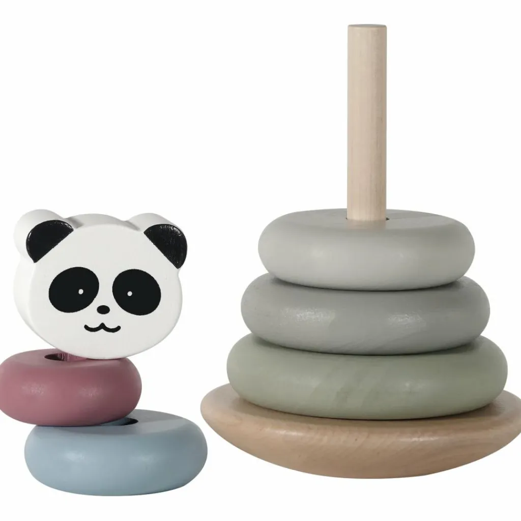 Kindsgut Tour à empiler en bois Panda