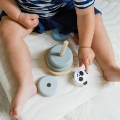 Kindsgut Tour à empiler en bois Panda