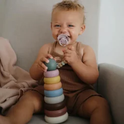 Best Tour à empiler Rings Rustic Jouet À Empiler