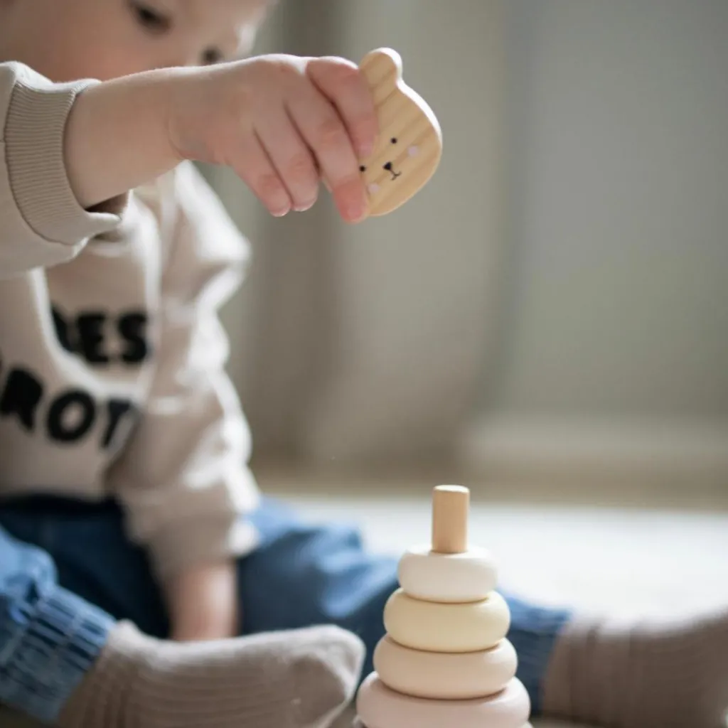 Clearance Tour à empiler Teddy Nature Jouet À Empiler