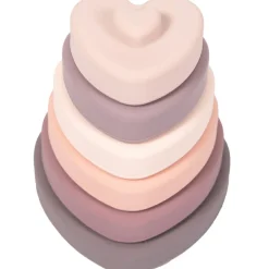 Bo Jungle Tour coeurs à empiler en silicone