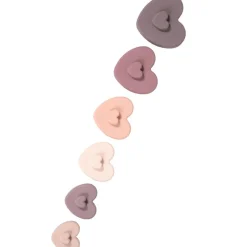 Bo Jungle Tour coeurs à empiler en silicone